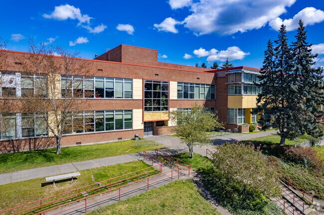 Jane Adams Middle School serves the Lake City neighborhood.