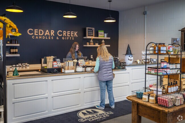 Cedar Creek Produce offers gifts and fresh local products.