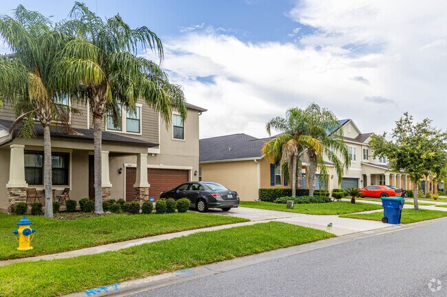 Concord Station has New Traditional styles and a few Mediterranean-inspired homes built from the early 2000s to the 2010s.