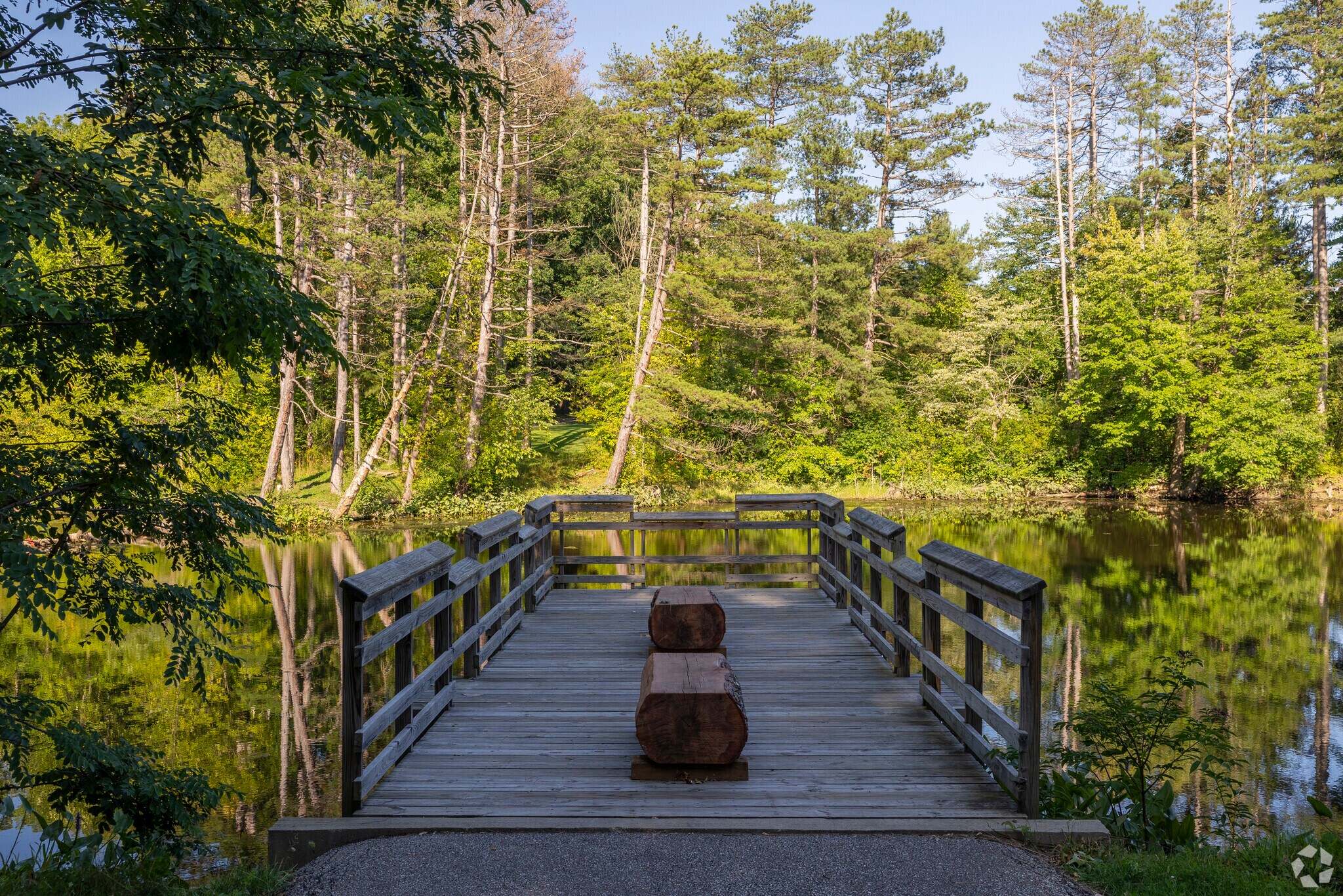 Great for fishing or relaxing, visit  North Chagrin Reservation near the Mayfield neighborhood.