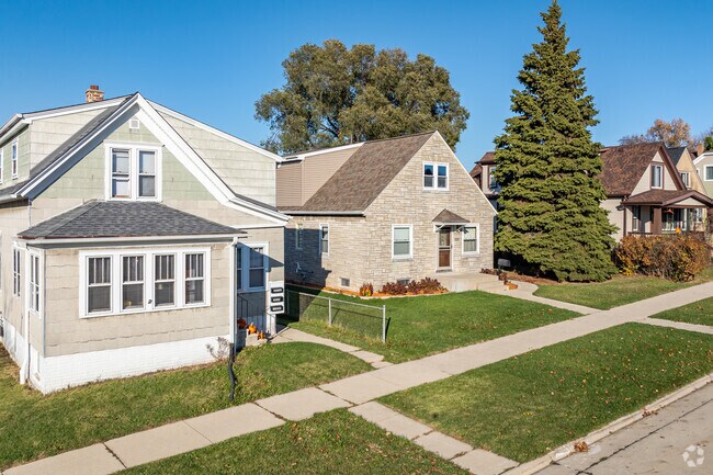 Sidewalks bring neighbors together in Drexel Highlands.