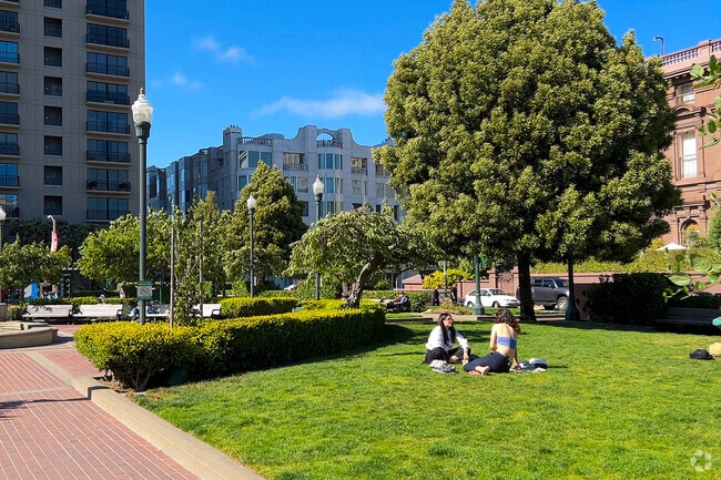 Parks Downtown offer a respite from the hustle and bustle of city life.