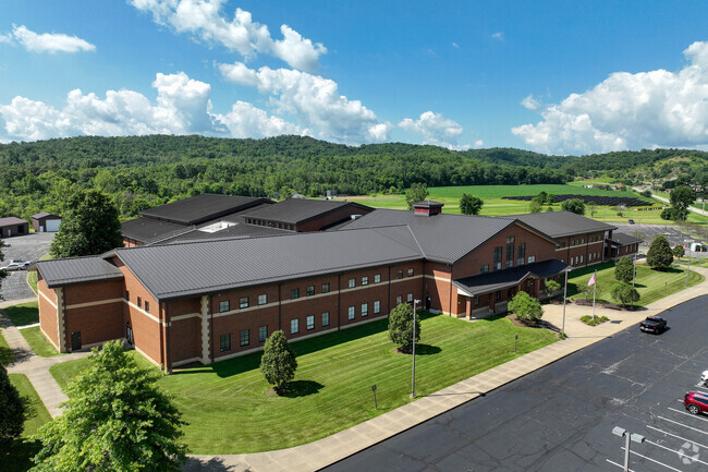 Claymont High School in Uhrichsville, Ohio.