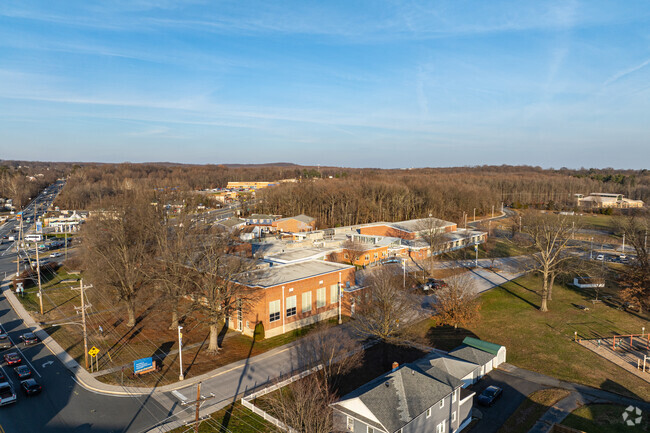 Perryville Middle School sits just off of Aiken Ave in Perryville, MD.