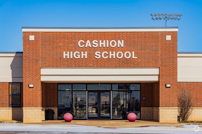 Cashion High School challenges students by offering an all-encompassing curriculum.