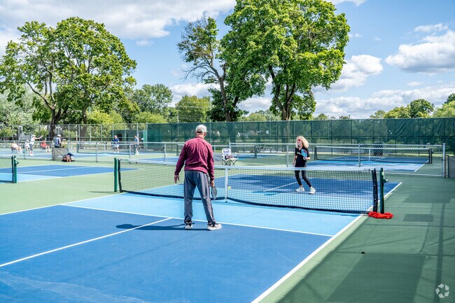 Pickleball is popular at Stadium Park near the McKinley  Fork Northwest neighborhood.
