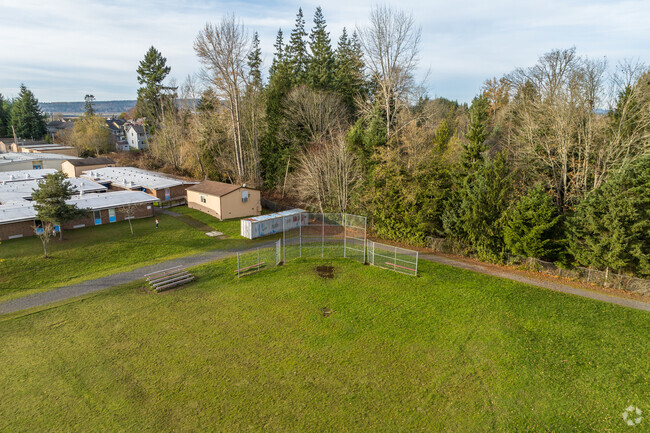 Sunnyside Elementary School baseball field.
