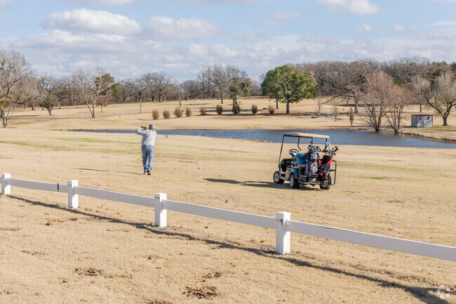 Tee time is serene at Henryetta Golf Club.