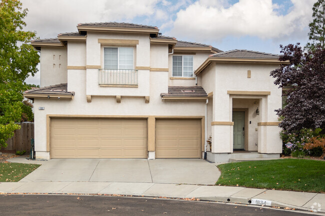 Large stucco homes make up a majority of the homes styles in Morello in Martinez.