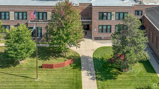 Hampton Elementary is right in the middle of Milwaukee, WI