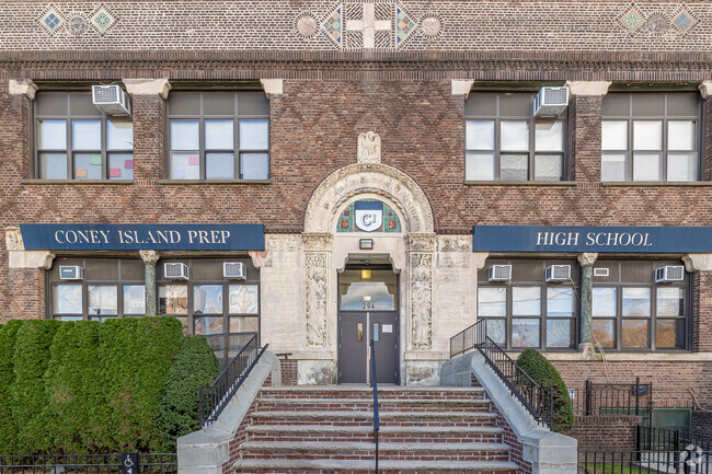 Coney Island Prep School is the former School of the Saint Simon & Saint Jude Parish Campus.
