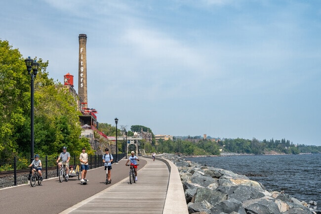 East Hillside is known for being part of Duluth's Lake Walk along the shore of Lake Superior.