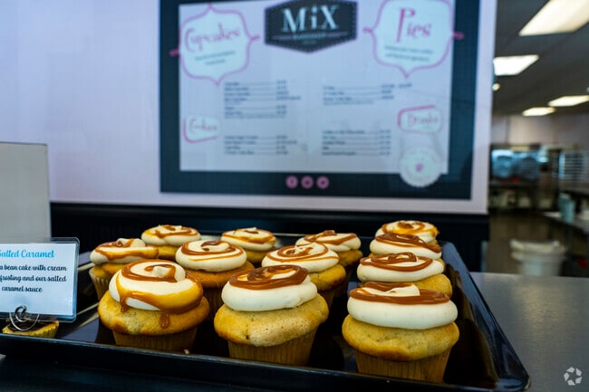It's hard to find a quiet business hour with treats this good at Mix in Hunter Lake.
