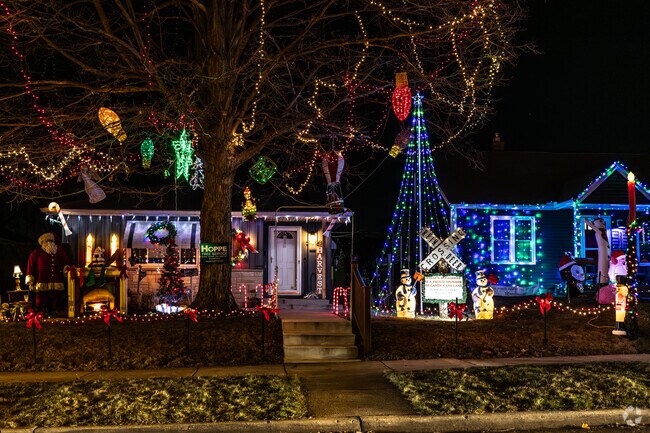 Candy Cane Lane is a must see at Christmas time in West Allis.