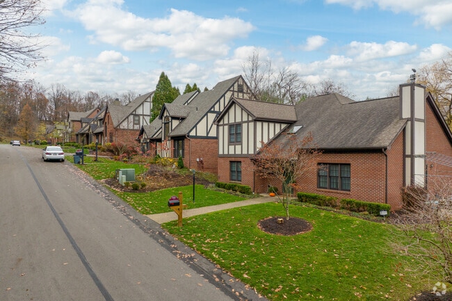 Sewickley Heights has elegant housing styles lining its suburbs.