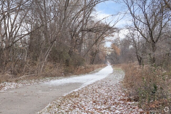 The Racine County Bike Trail runs through out the neighborhood providing easy access.