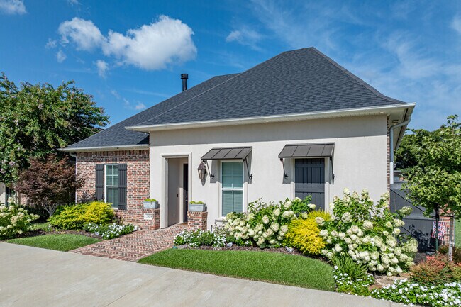 Homes in Midtown feature both front and back yard space.