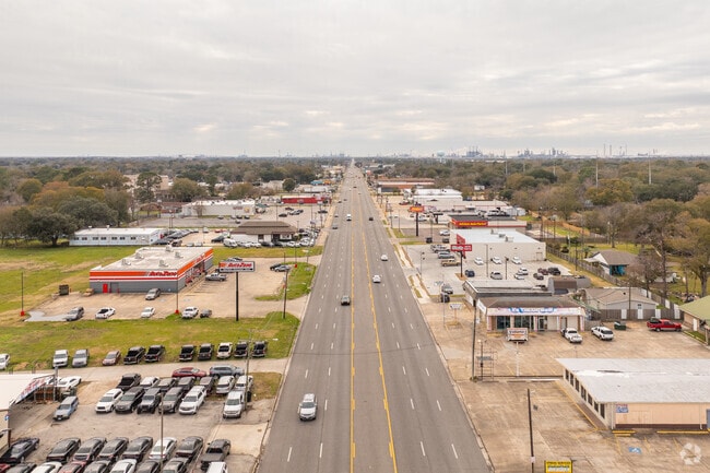 Gulf Drive runs through Port Arthur and offers various shopping and dining options.