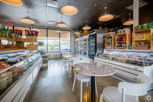 Get A Bite to Eat After Picking Up Groceries at Stella's Grocery.