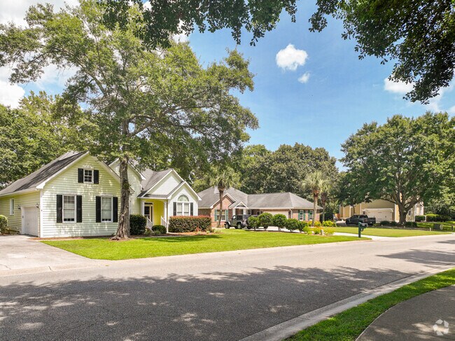 Charleston National homes are protected by large and beautiful trees and greenery.