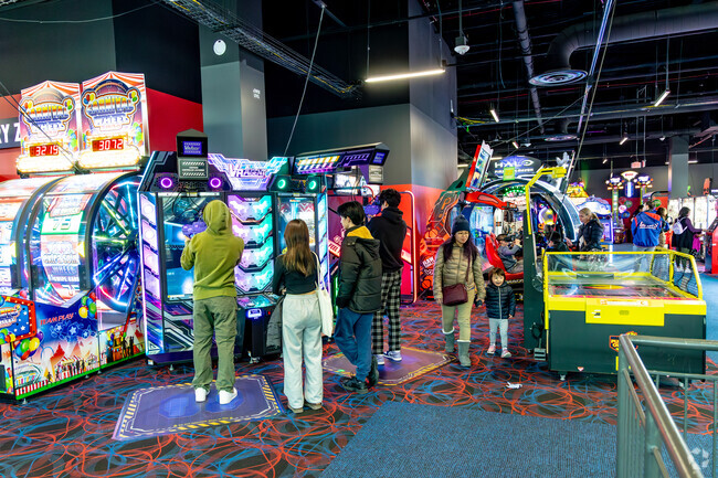 Round 1 Bowling and Amusement in nearby Salisbury is a large complex filled with family fun.