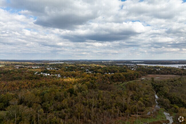 Riverside overlooks the scenic Bush River.