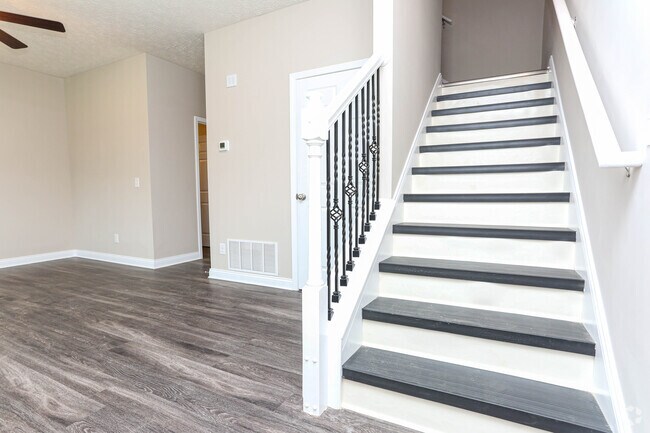 2BR, 2.5BA - 1,167 SF - Townhome - Living Room