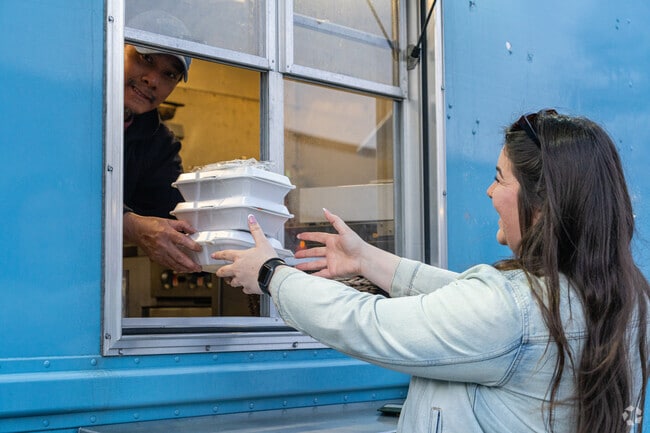 Food truck owners are just as thrilled to come out for Food Truck Friday as the locals are!