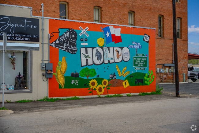 Hondo, TX locals are passionate about art and town pride.