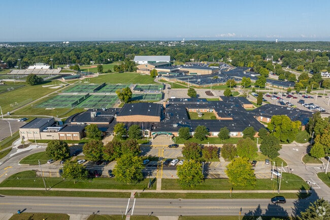 Jenison Junior High is located right next to the high school.