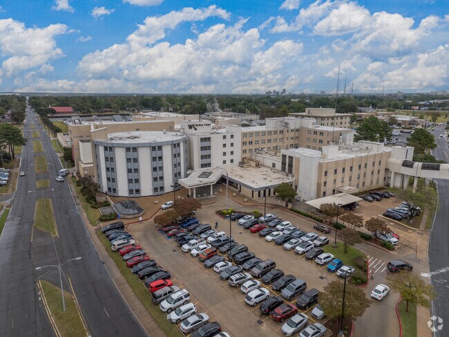 The local hospital is only a short drive away from the neighborhood.