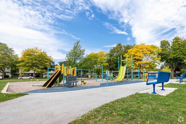Indigenous People's Park has a playground for kids in the Columbus Park area.