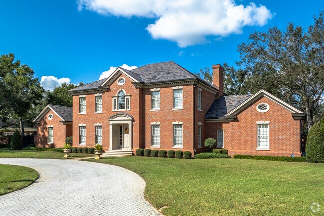 The Lake Hollingsworth area of Lakeland features million-dollar mansions along the lake.
