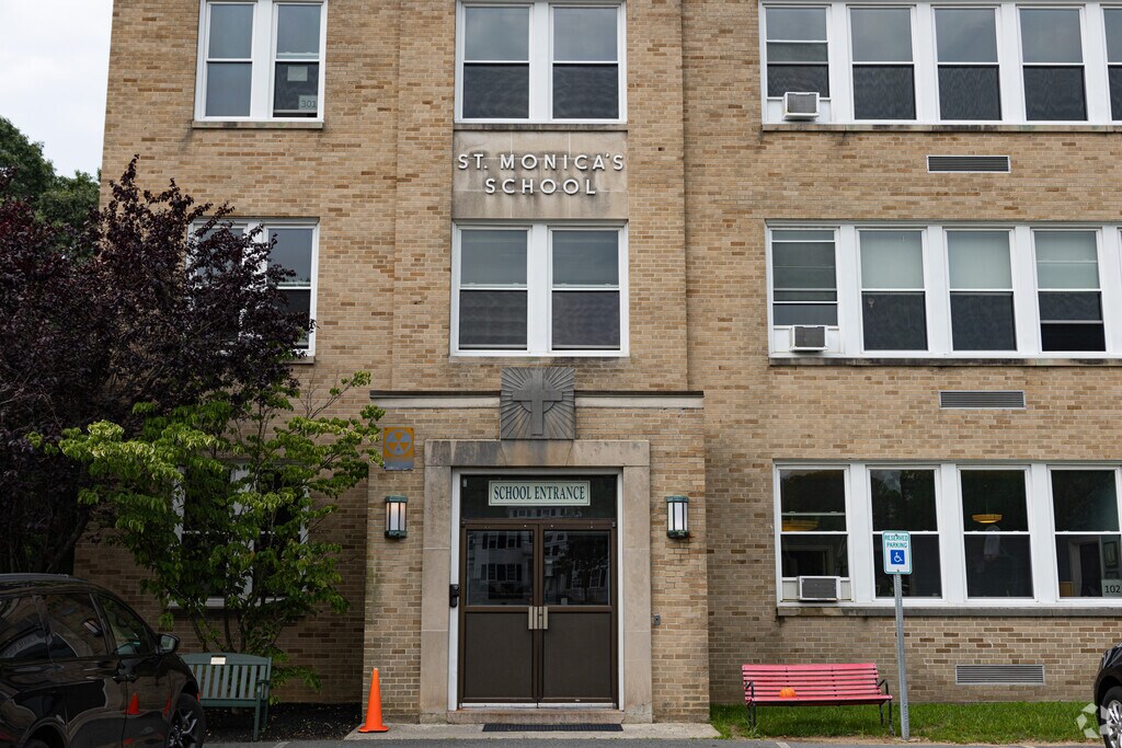 Saint Monica School
serves Central Methuen students from Pre-K through the 8th grade.