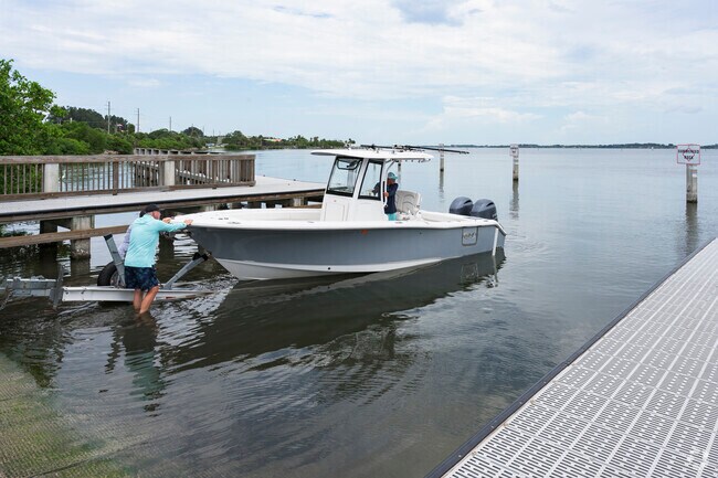 Boating is a popular pastime for residents and visitors.