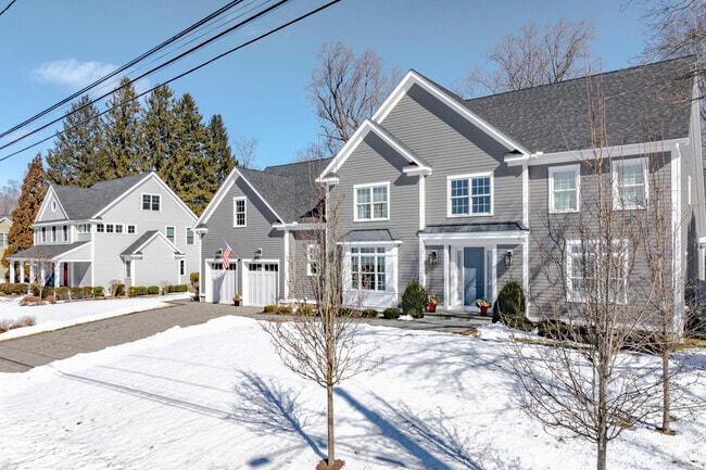 Colonial Revivals are popular in Tunxis Hill and can be found on nearly every street.