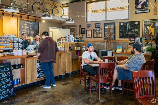 Highland Knolls residents can stop by Covenant Coffee before their morning commute.