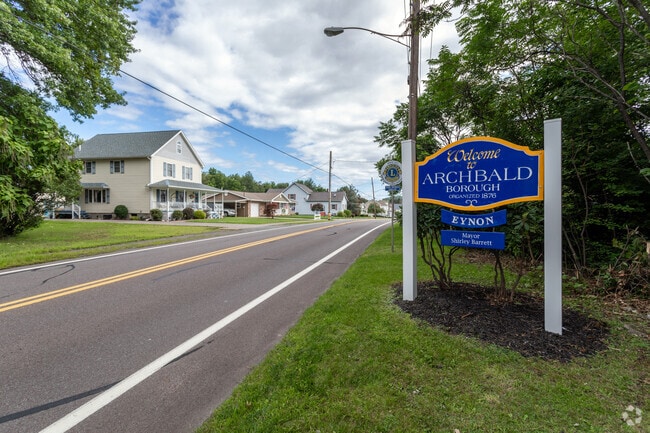 Welcome to Archbald organized in 1876.
