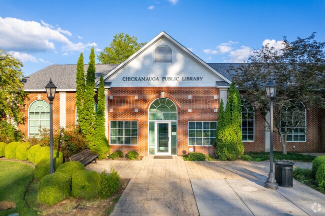 Chickamauga's library offers a wealth of knowledge and resources for the community.