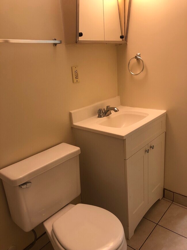 Bathroom sink/toilet