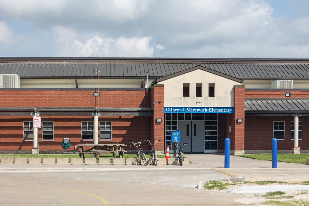 Gilbert J. Mircovich Elementary School found in Ingleside, Texas.