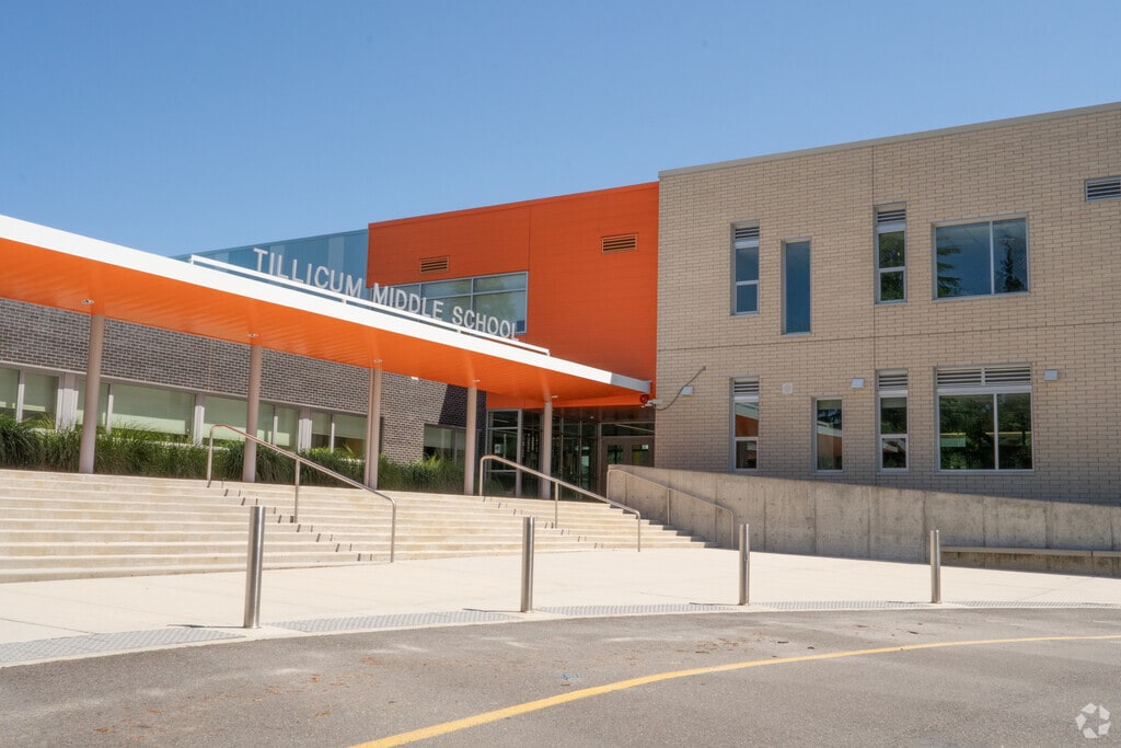 Tillicum Middle School in the West Lake Sammamish neighborhood.
