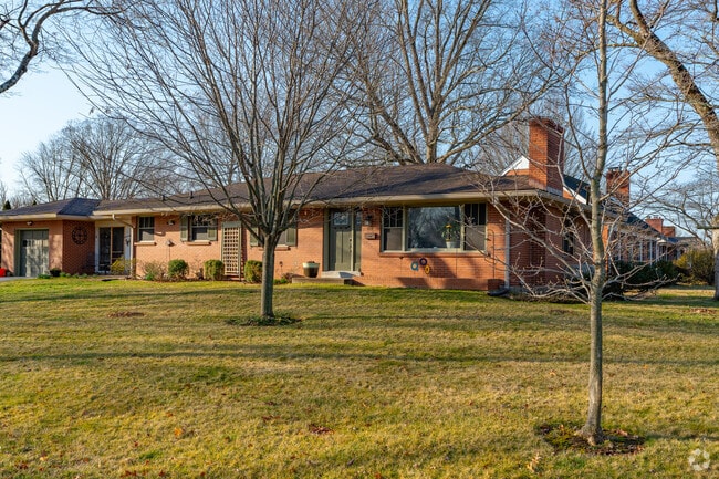 Ranch style homes are a common sight in Woodlawn.