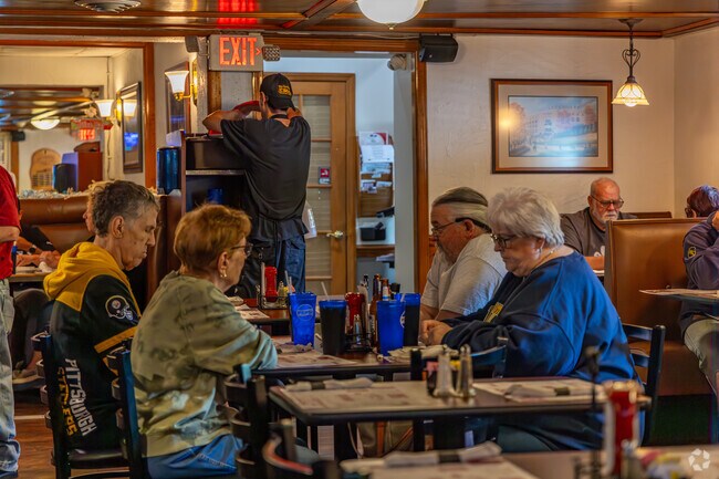 The Carraige Inn Restaurant is frequented by Mount Vernon residents.