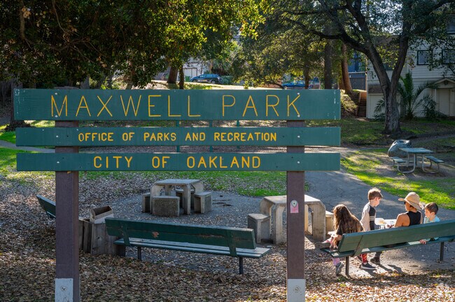 Maxwell Park is the perfect spot to spend a sunny day.