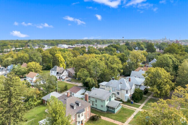 Experience the blend of history and community in Millikin Home with diverse architecture.