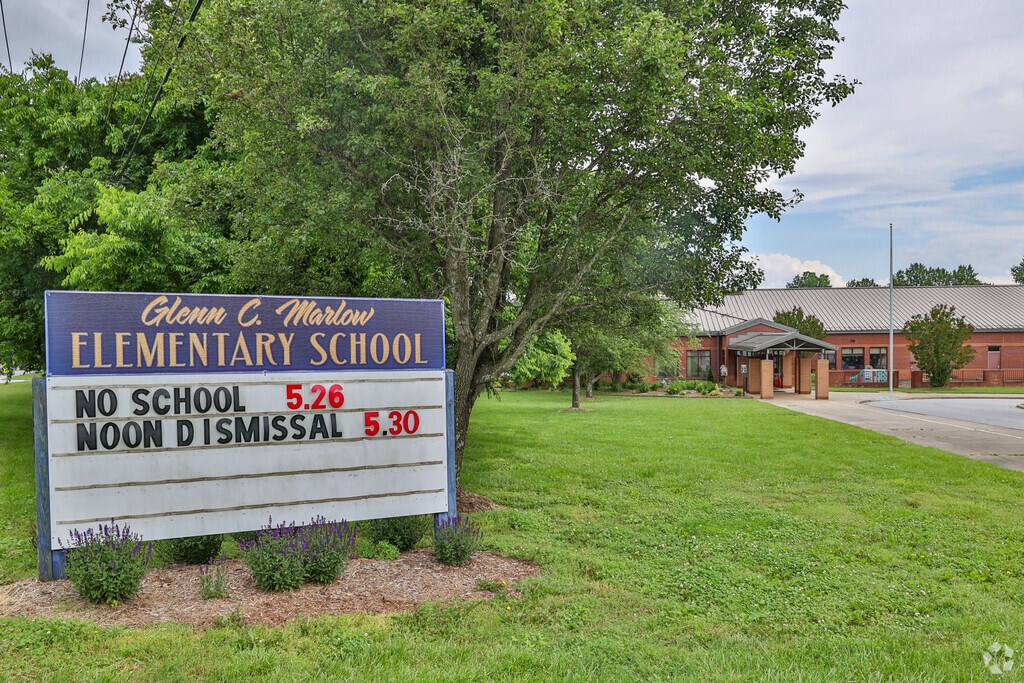 Oak Park students begin their education at the Glenn C. Marlow Elementary School.
