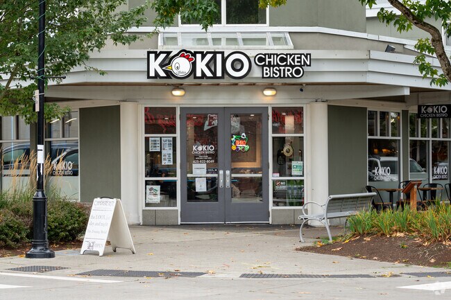 Have lunch at Kokio Chicken Bistro in downtown Kirkland near Everest.