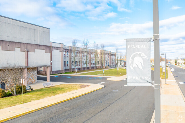 The mascot of Penndale Middle School is the Spartans.