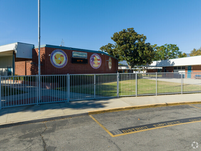Entrance to school